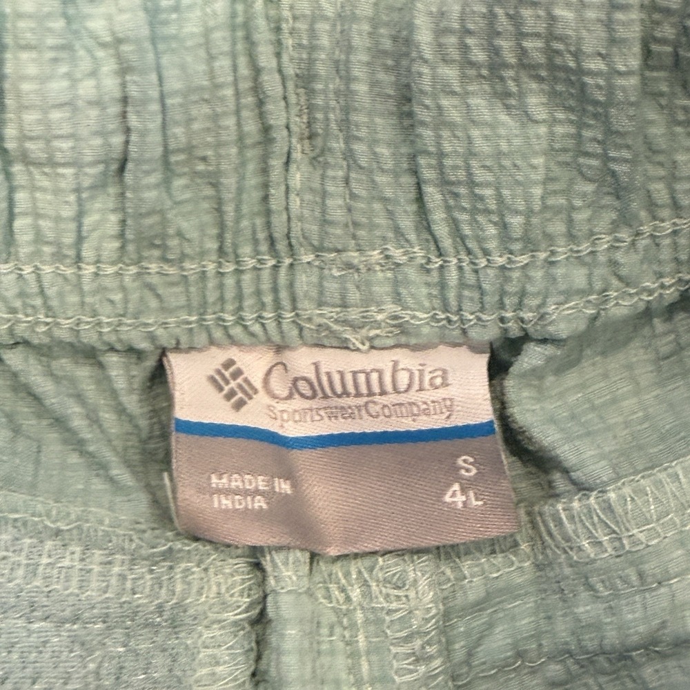 Columbia NWT Sucker For Summer Shorts Aqua Blue 4" Women's Sz Small S Pull On - Picture 4 of 6